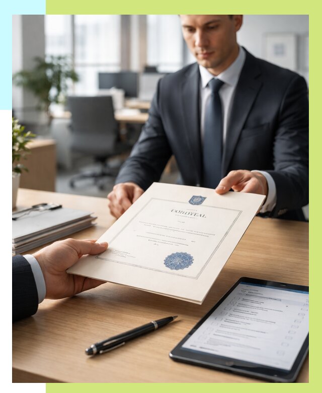 Сертификат ISO 30301 в Коркине от 36334 р. | Алешин-Крк - под ключ