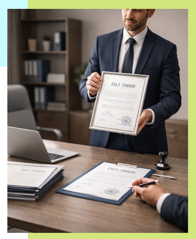 Сертификат ISO 20000 в Коркине под ключ от 124572 р., Алешин-Крк